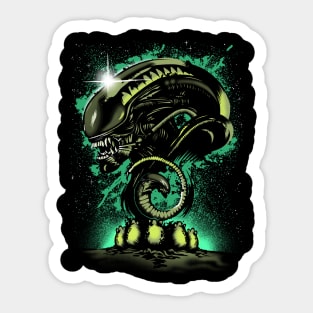 Alien Universe Sticker